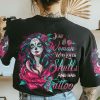 JUST A WOMAN WHO LOVES SKULLS AND HAS TATTOOS ALL OVER PRINT T SHIRT (1)