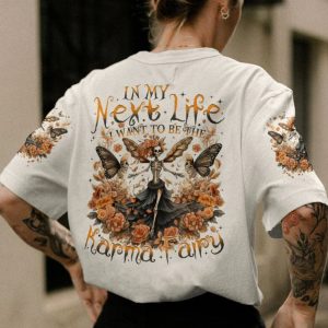 KARMA FAIRY ALL OVER PRINT T SHIRT