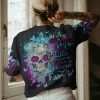 KARMA FAIRY SKULL FLOWER ALL OVER PRINT T SHIRT (1)