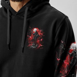 OF COURSE I'M GOING TO HELL SKULL ALL OVER PRINT 1