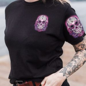 TODAY MOOD SUGAR SKULL ALL OVER PRINT T SHIRT (1)