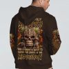 TREAD CAREFULLY MUTHAFUKA TIKI SKULL ALL OVER PRINT HOODIE