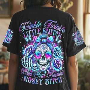 TWINKLE TWINKLE LITTLE SNITCH SKULL ALL OVER PRINT