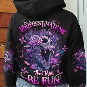 UNDERESTIMATE ME MAD SKULL ALL OVER PRINT HOODIE (1)