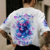 UNDERESTIMATE ME ROSE SKULL ALL OVER PRINT T SHIRT (1)