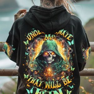 UNDERESTIMATE ME SKULL REAPER ALL OVER PRINT