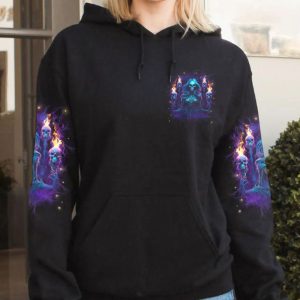 WAKE UP BEAUTY IT'S TIME TO BEAST ALL OVER PRINT HOODIE (1)