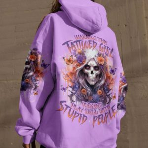 WARNING THIS TATTOOED GIRL SKULL LADY ALL OVER PRINT HOODIE (1)