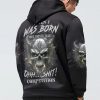 WHEN I WAS BORN DEVIL SAID ALL OVER PRINT HOODIE