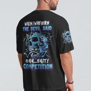 WHEN I WAS BORN SKULL ALL OVER PRINT T SHIRT (1)
