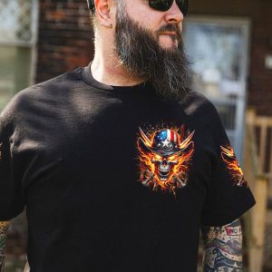 YOU COUDN'T HANDLE ME SKULL ALL OVER PRINT 1