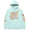 DILLIGAF FLOWER VINTAGE ALL OVER PRINT HOODIE