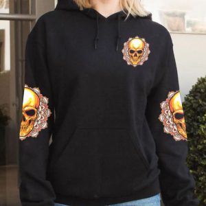  DON'T TRY TO FIGURE ME OUT SKULL MANDALA ALL OVER PRINT HOODIE (1)