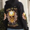 DON'T TRY TO FIGURE ME OUT SKULL MANDALA ALL OVER PRINT HOODIE