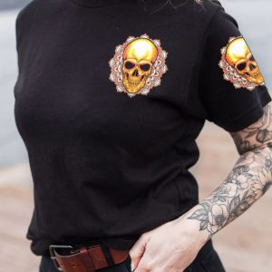  DON'T TRY TO FIGURE ME OUT SKULL MANDALA ALL OVER PRINT T SHIRT (1)