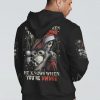 HE SEES YOU WHEN YOU'RE SLEEPING ALL OVER PRINT HOODIE