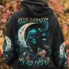 HELLO DARKNESS MY OLD FRIEND REAPER CRESCENT MOON ALL OVER PRINT HOODIE