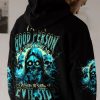 I AM A GOOD PERSON SKULL ALL OVER PRINT HOODIE