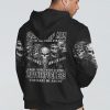 I AM A GRUMPY OLD MAN 5 SKULLS ALL OVER PRINT HOODIE