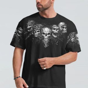 I AM A GRUMPY OLD MAN 5 SKULLS ALL OVER PRINT T SHIRT (1)