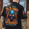 I AM A GRUMPY OLD MAN SKULL ALL OVER PRINT T SHIRT (2)