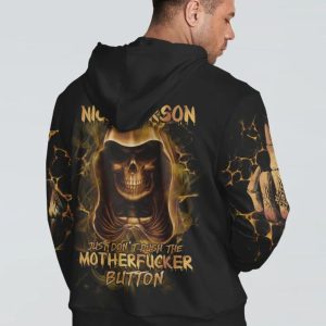I AM A NICE PERSON ALL OVER PRINT HOODIE