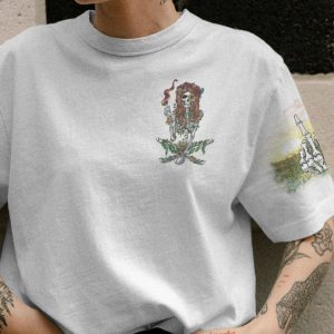 I AM A RAY OF FKING SUNSHINE SKELETON ALL OVER PRINT T SHIRT (1)