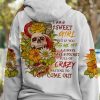 I AM A SWEET GIRL FLOWER SKULL ALL OVER PRINT HOODIE (2)