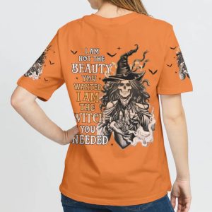  I AM NOT THE BEAUTY YOU WANTED ALL OVER PRINT T SHIRT