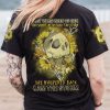 I AM THE STORM FLOWER SKULL ALL OVER PRINT T SHIRT