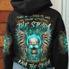  I AM THE STORM REAPER ALL OVER PRINT HOODIE