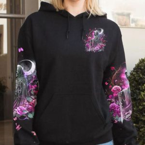 I AM THE STORM REAPER ROSES ALL OVER PRINT HOODIE (1)