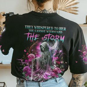 I AM THE STORM REAPER ROSES ALL OVER PRINT T SHIRT