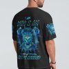I AM WHO I AM ANGRY VIKING SKULL ALL OVER PRINT T SHIRT