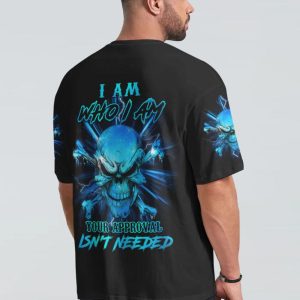 I AM WHO I AM SKULL ALL OVER PRINT T SHIRT (4)