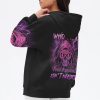 I AM WHO I AM SKULL REAPER ALL OVER PRINT HOODIE