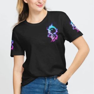  I AM WHO I AM SMOKE SKULL ALL OVER PRINT T SHIRT (1)