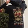 I AM WHO I AM SUGAR SKULL ALL OVER PRINT HOODIE