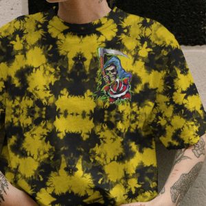 I AM WHO I AM TIE DYE REAPER ALL OVER PRINT T SHIRT (1)