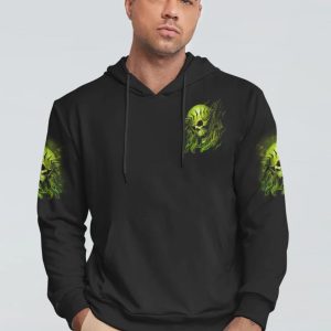 I CAN FIX STUPID BULLET SKULL ALL OVER PRINT HOODIE