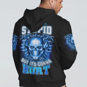  I CAN FIX STUPID BUT IT'S GONNA HURT ALL OVER PRINT HOODIE (8)