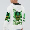  I CAN FIX STUPID BUT IT'S GONNA HURT BONES SKULL ALL OVER PRINT HOODIE