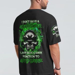 I DON'T HAVE A SHORT TEMPLE ALL OVER PRINT T SHIRT