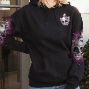 I GOT 99 PROBLEMS SKULL ALL OVER PRINT HOODIE (1)