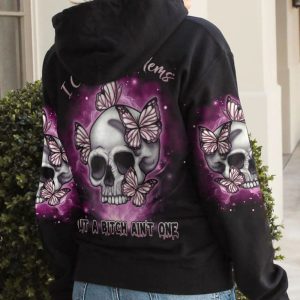 I GOT 99 PROBLEMS SKULL ALL OVER PRINT HOODIE