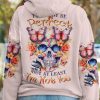 I MAY NOT BE PERFECT SKULL ALL OVER PRINT HOODIE