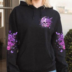 I NEED A BF A SKULL BUTTERFLY ALL OVER PRINT HOODIE (1)
