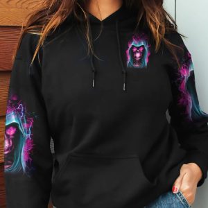 I WASN'T LISTENING REAPER ALL OVER PRINT HOODIE