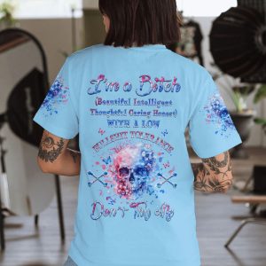 I'M A B DON'T TRY ME ALL OVER PRINT T SHIRT