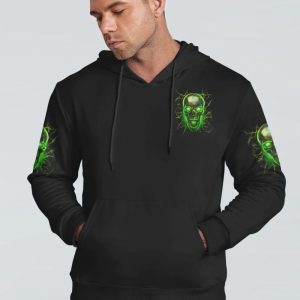 I'M A NICE PERSON FIRE METAL SKULL ALL OVER PRINT HOODIE (1)